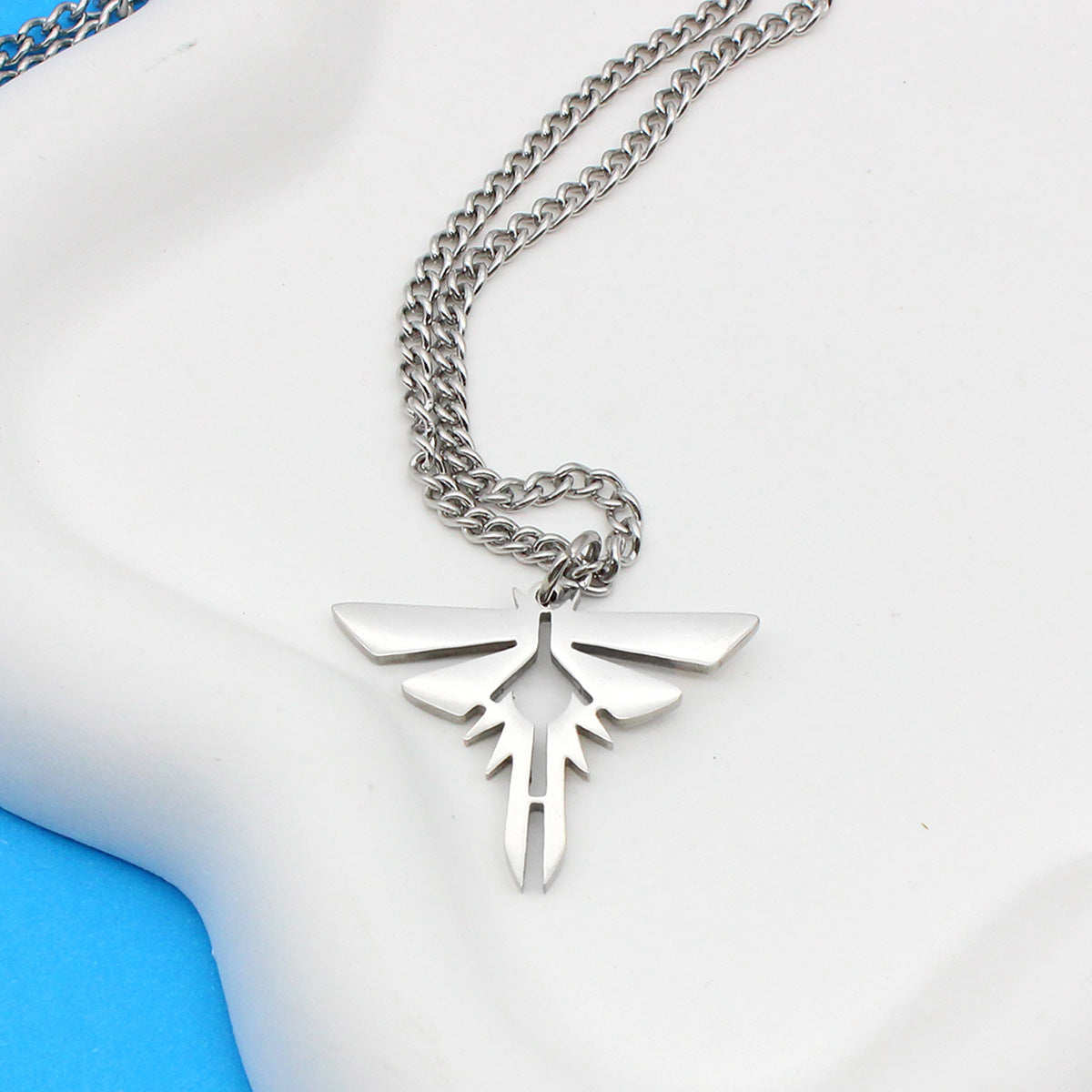 Game Logo Stainless Steel Necklace