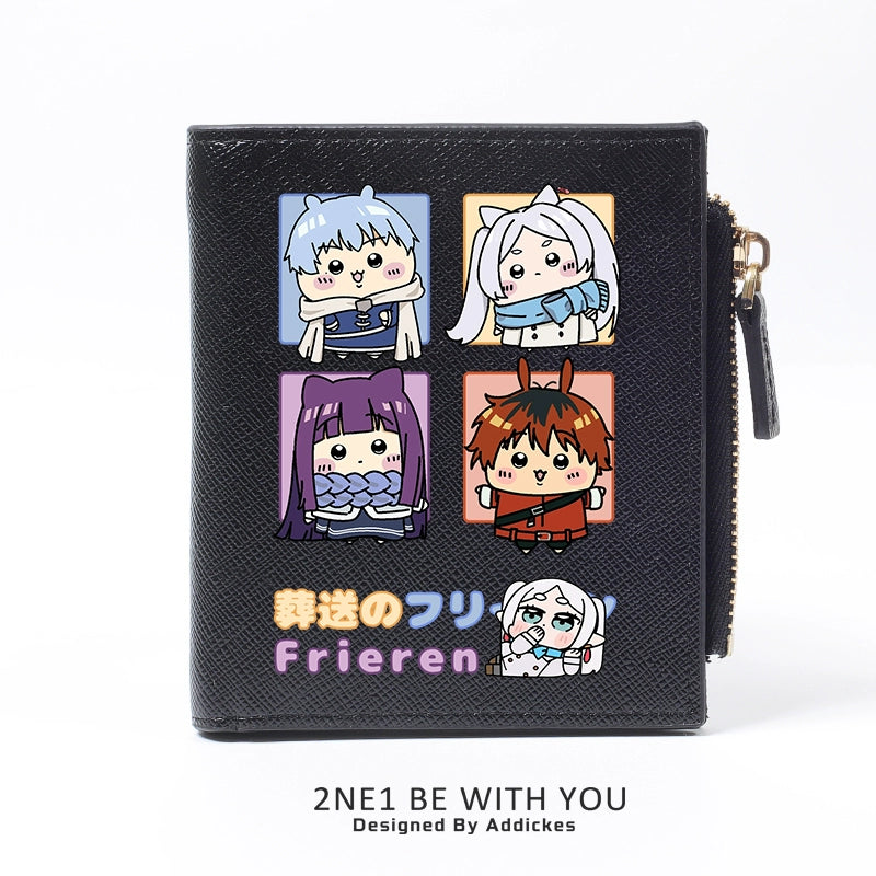 Anime Short Zipper Wallet