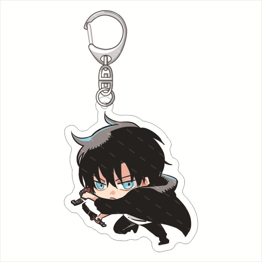 Cute Anime Acrylic Keychain