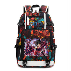 Trendy Anime Luffy School Backpack