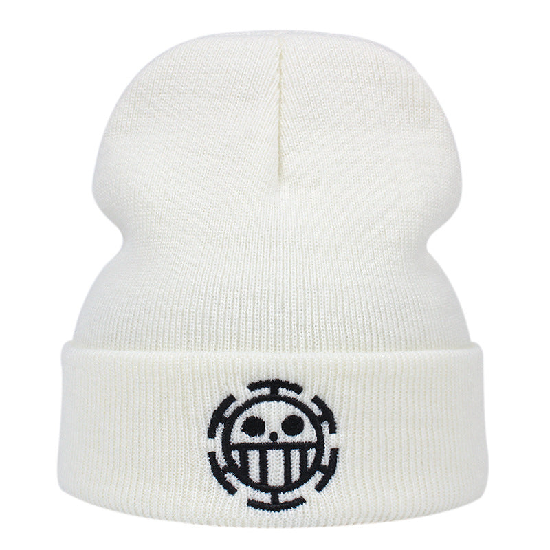 Trendy Anime Logo Embroidery Beanie