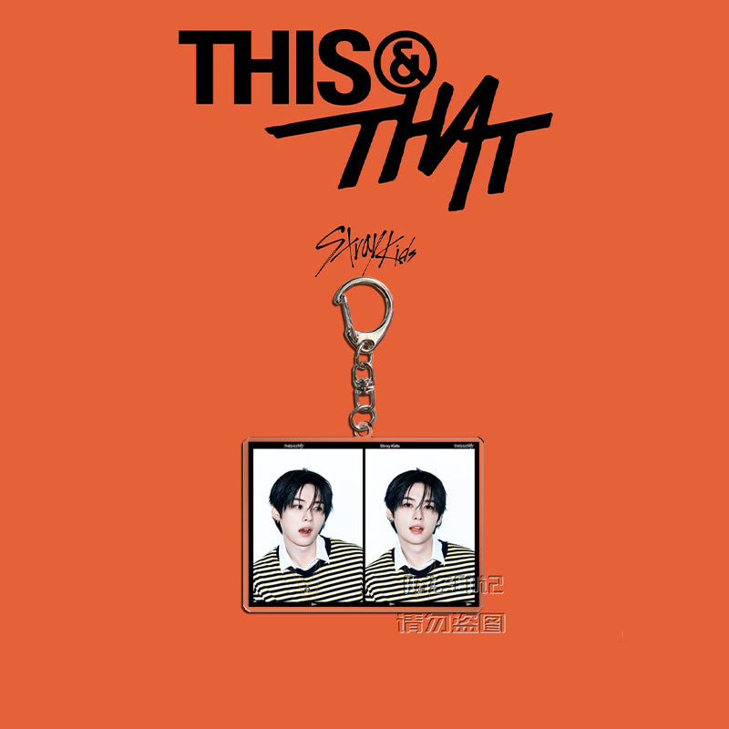 SKZ Mini 10 ID Photo Keychain