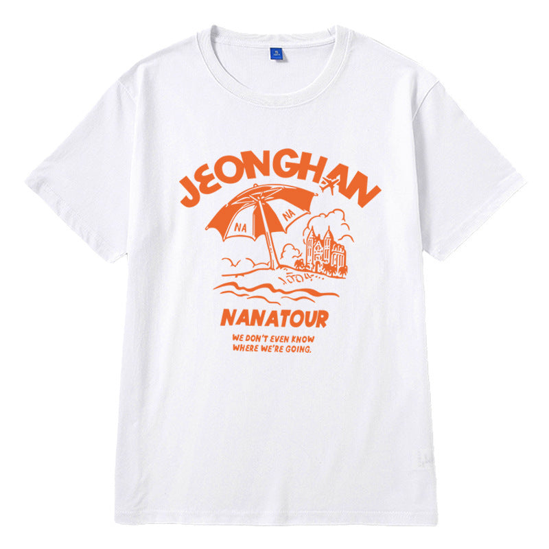 Casual Kpop Seventeen Short-sleeved T-shirt