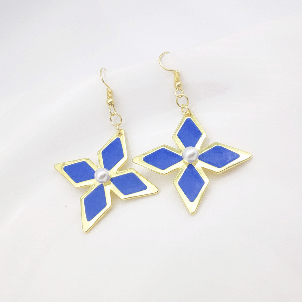 Fancy Game Girls Cosplay Earrings