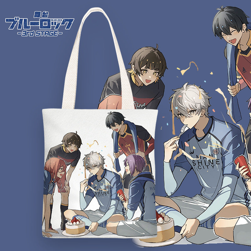Casual Anime Canvas Shoulder Bag