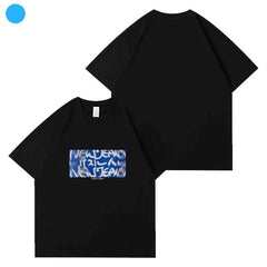 NJZ LOGO Pattern Short-sleeved T-shirt
