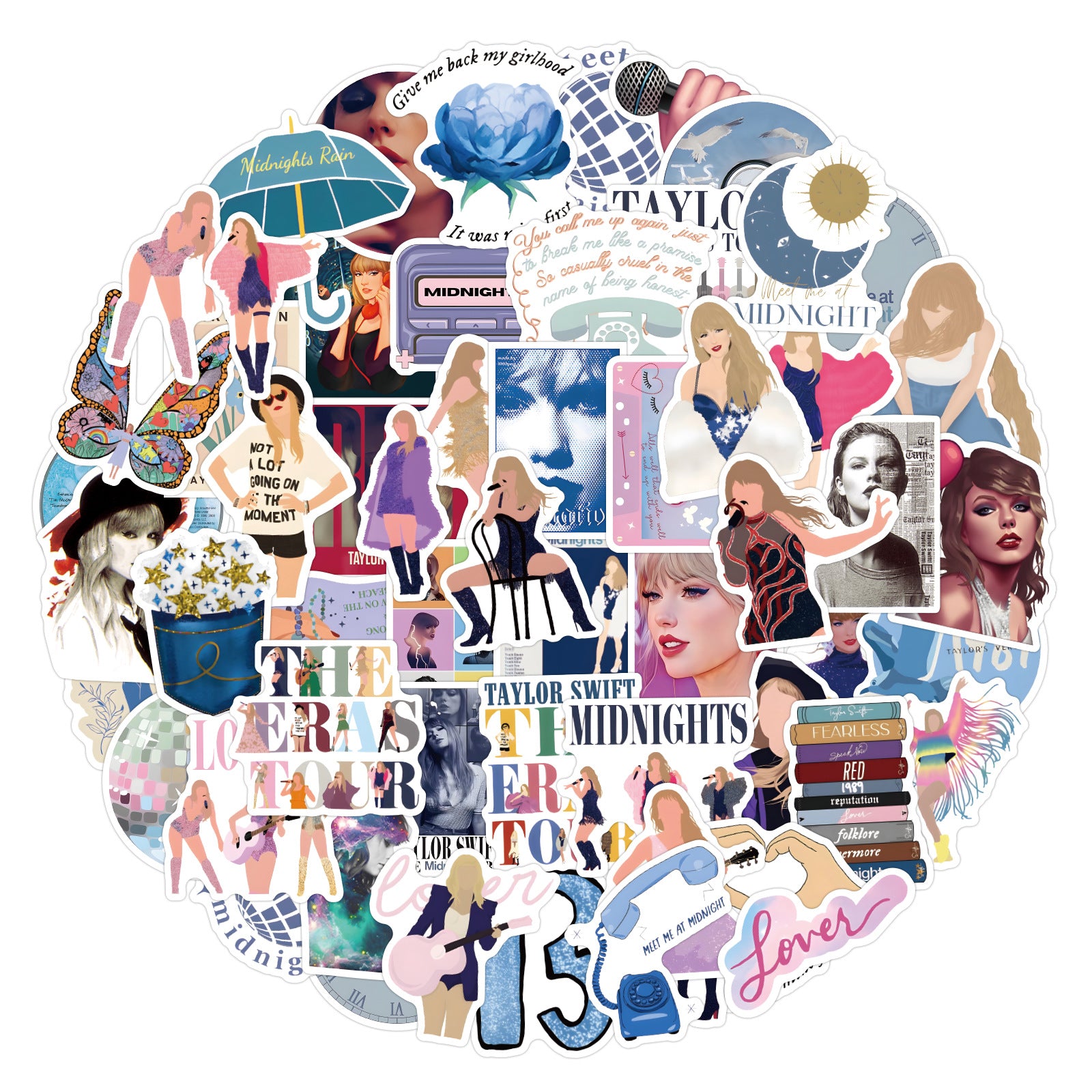 Taylor Luggage Stickers