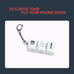 PYPD Tour Keycap Pendant Keyring