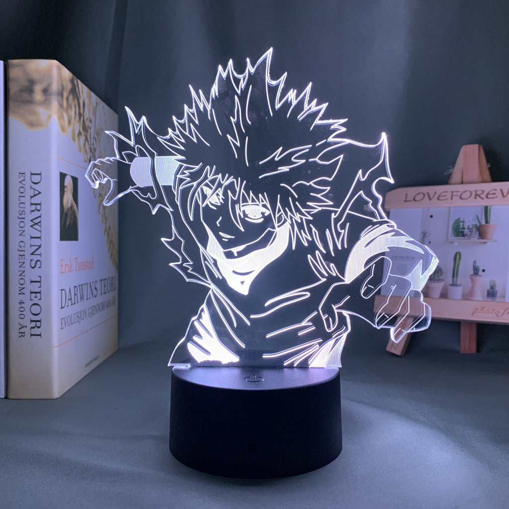 Colorful Anime Touch Remote Night Light