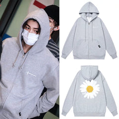 Keonho Inspired Zip-Up Hoodie