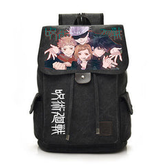 Retro Anime Canvas Schoolbag Backpack