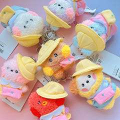 BANGTAN Spring Outing Plush Keychain