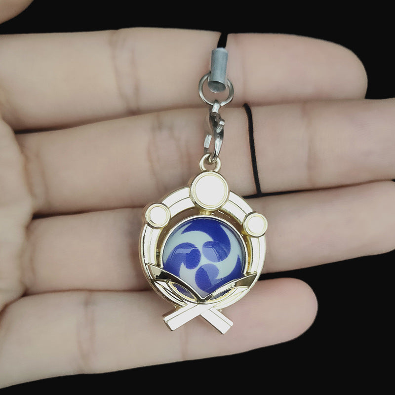 Chic Game Elements Shape Bracelet Keychain Pendant