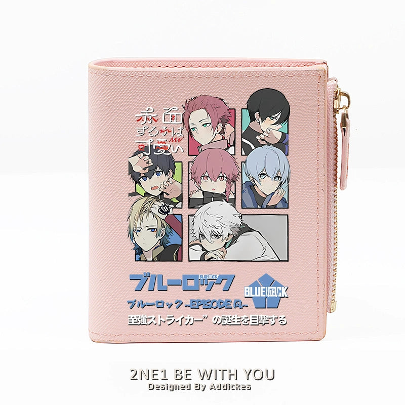 Manga Anime PU Zipper Wallet