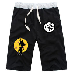 Casual Anime Printed Men's Loose Shorts