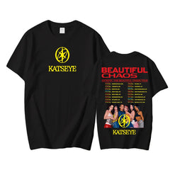 KPOP Album Beautiful Chaos Letter T-Shirt