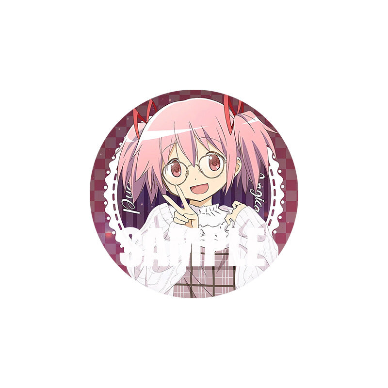 Anime Tinplate Badge