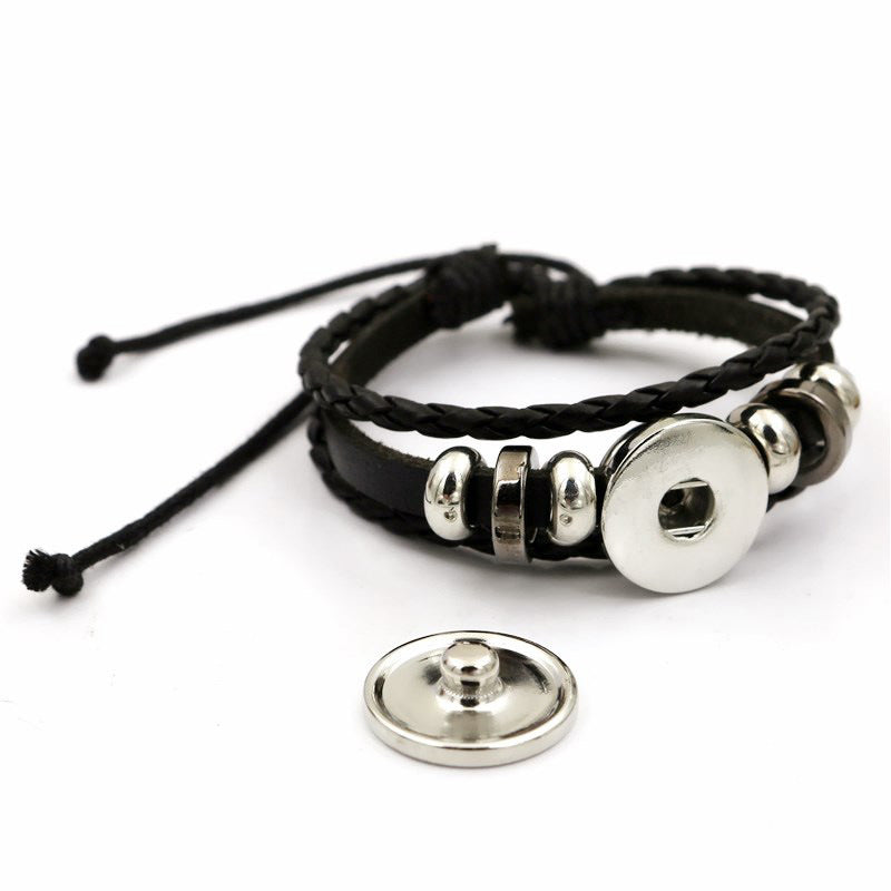 Women's Twilight Gem Leather Bracelet
