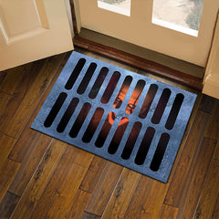 Scary 3D Doormat