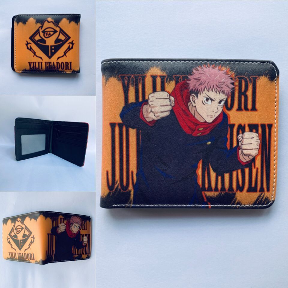 Trendy Anime Printed PU Leather Wallet