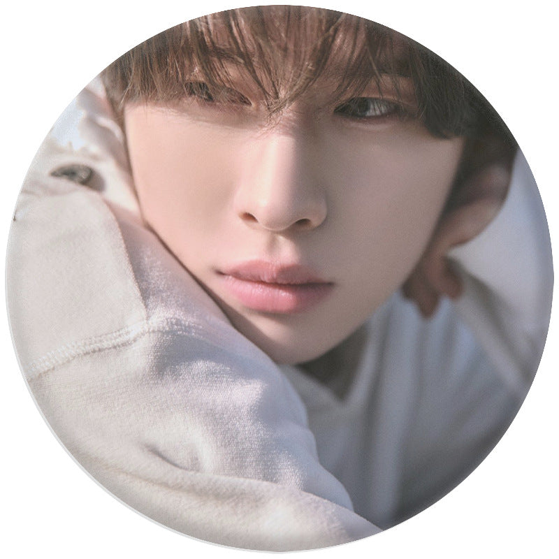 TWS "TRY WITH US" Badge Mirror Keychain