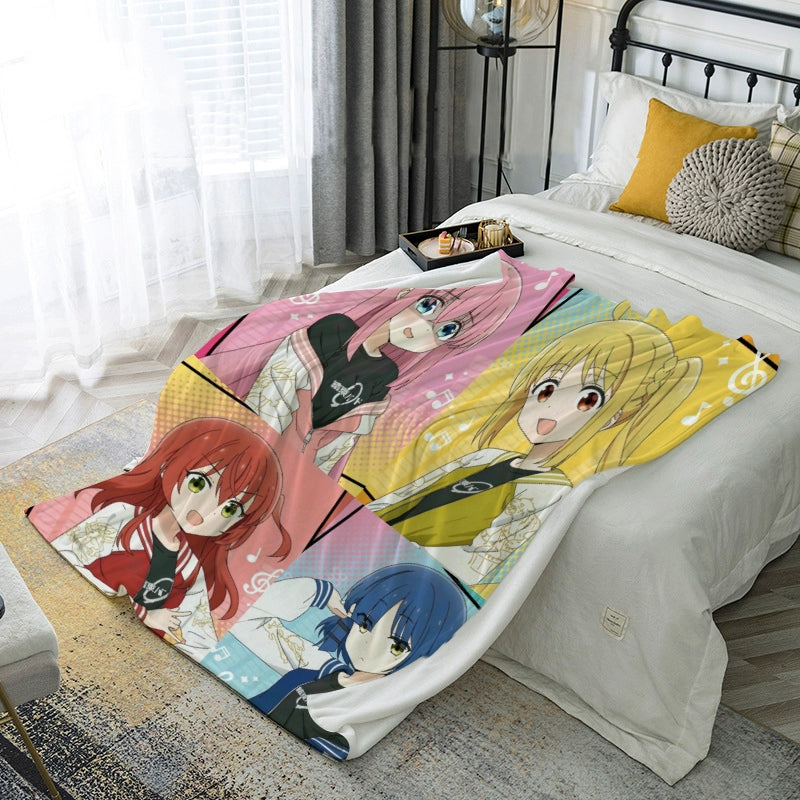 Cute Anime Flannel Blanket