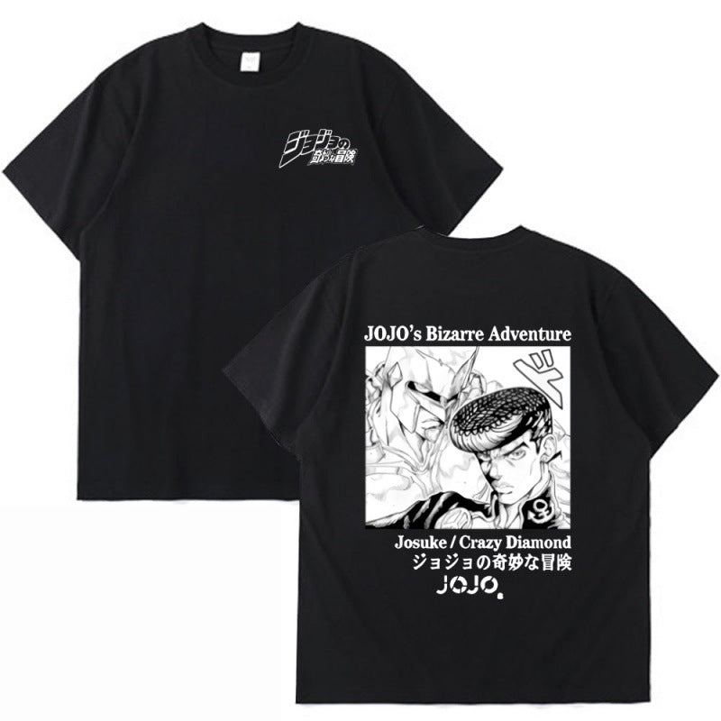 Unisex Jojo Graphic Pullover Short Sleeve T-shirt