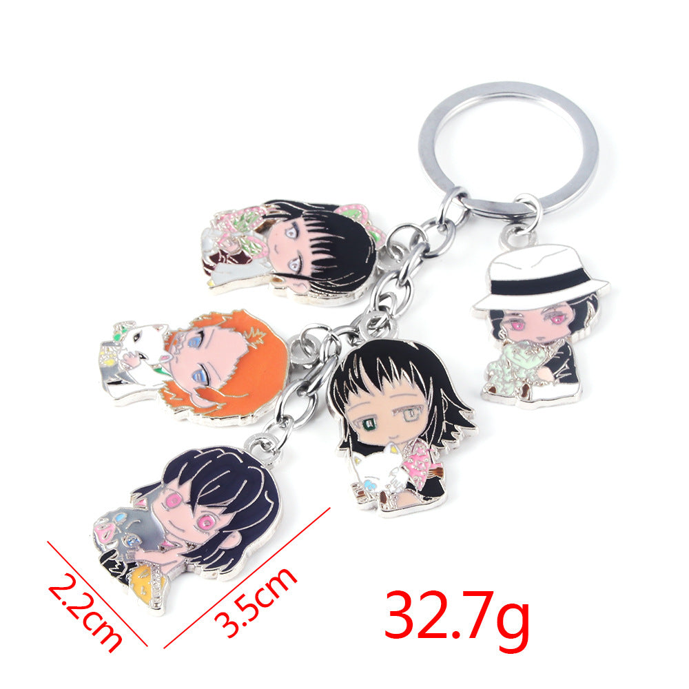 Cartoon Anime Character Keychain Pendant