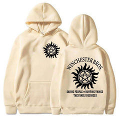 Unisex Winchester Bros Print Hoodie