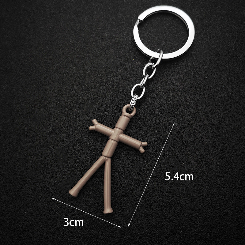 Cool Anime Weapon Keychain Necklace Pendant