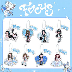 H2H FOCUS Bead Chain Keychain