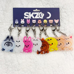 SKZ "dominATE CelebrATE" Tour Acrylic Keyring Set