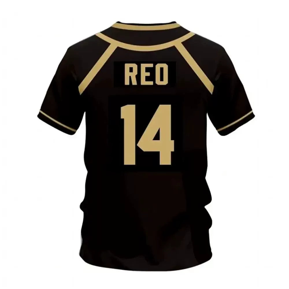 Casual Anime Cosplay T-shirt Jersey