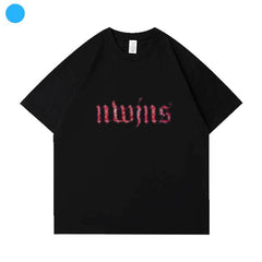 NJZ LOGO Print Short-sleeved T-shirt