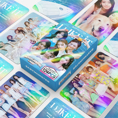 124PCS BM Single I LIKE IT Holographic Photocard Sticker