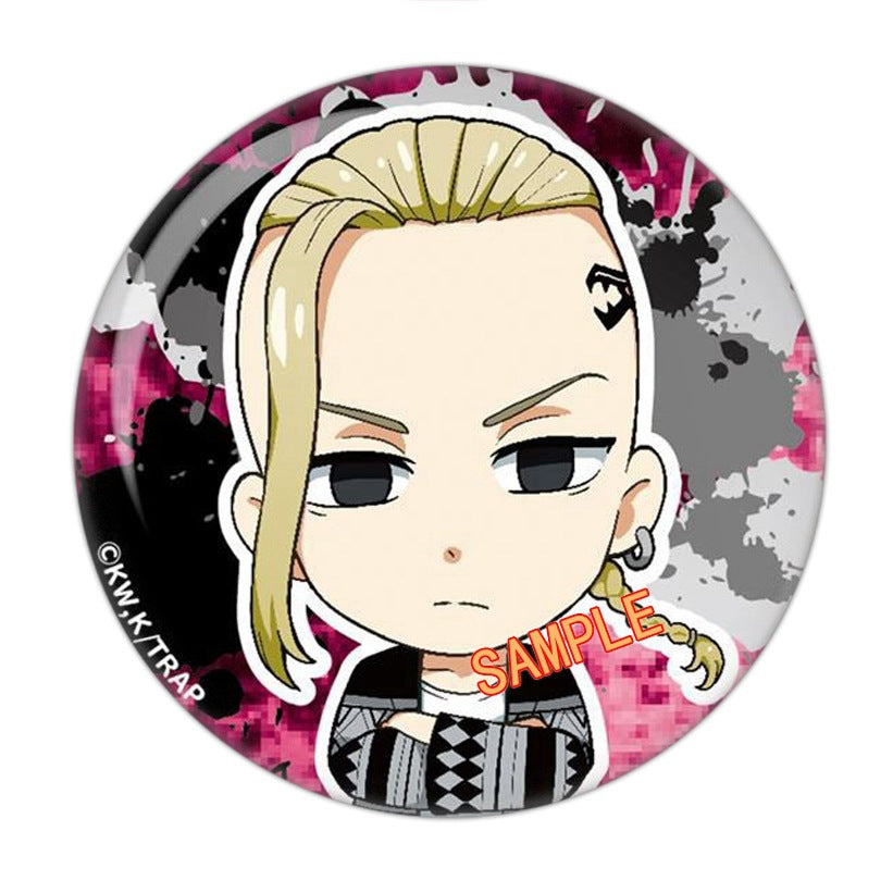Cute Anime Round Badge