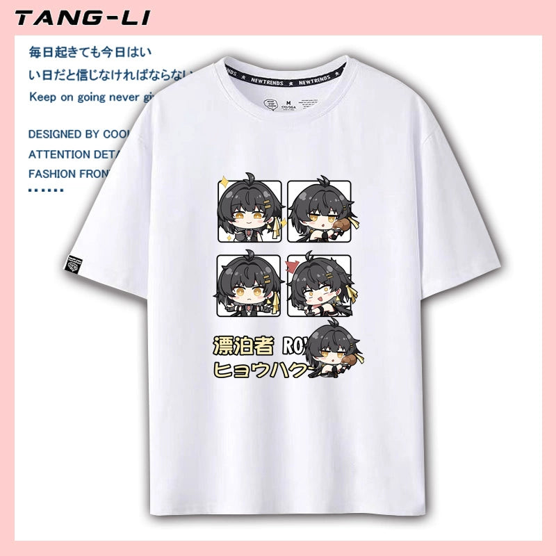 Casual Game Cotton Short Sleeve T-Shirt