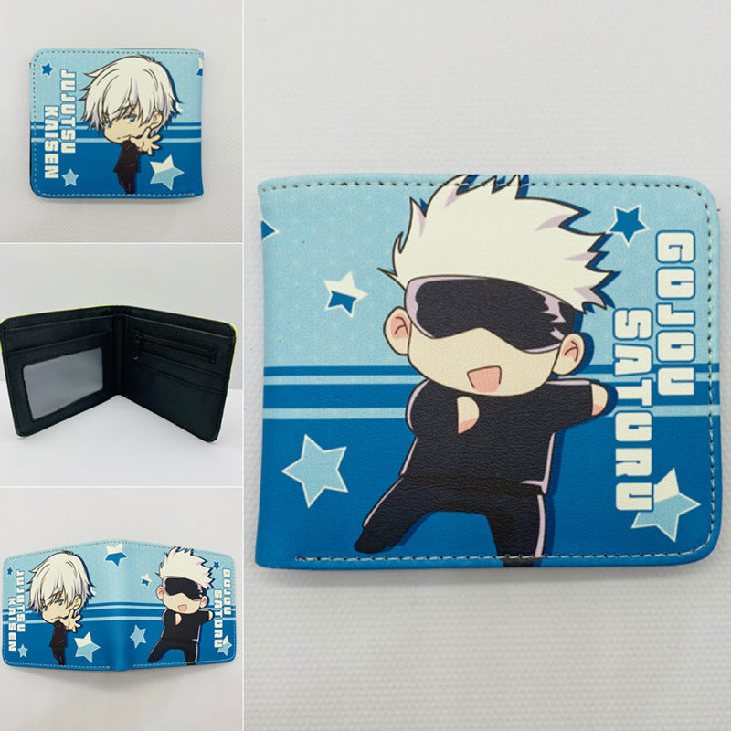 Anime PU Leather Change Bag Wallet