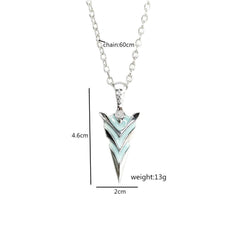 Glow In The Dark Arrowhead Necklace