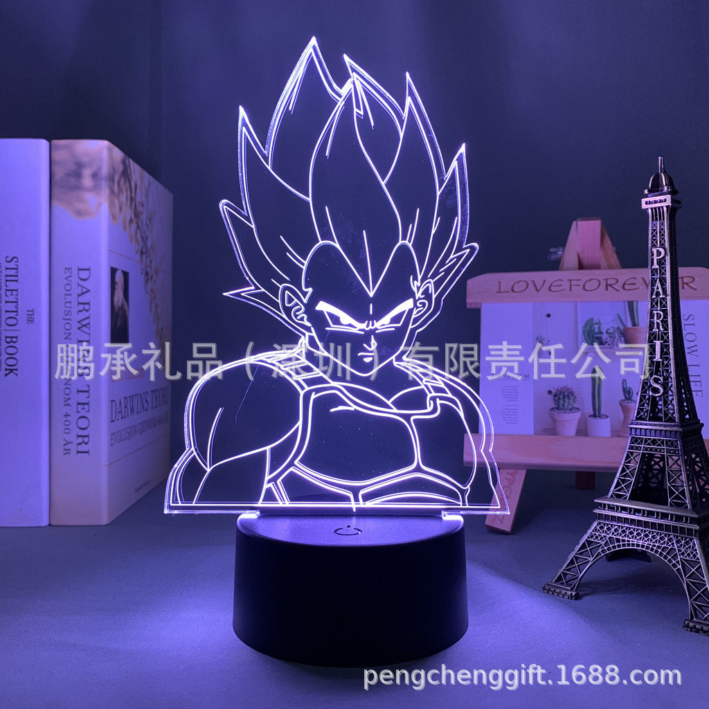 Goku Vegeta LED Night Light