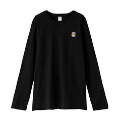 Versatile Giselle Cotton Loose Long Sleeve T-shirt