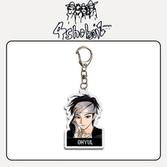 RYUL WOOJIN LOUIS OHYUL Cartoon Acrylic Keyring