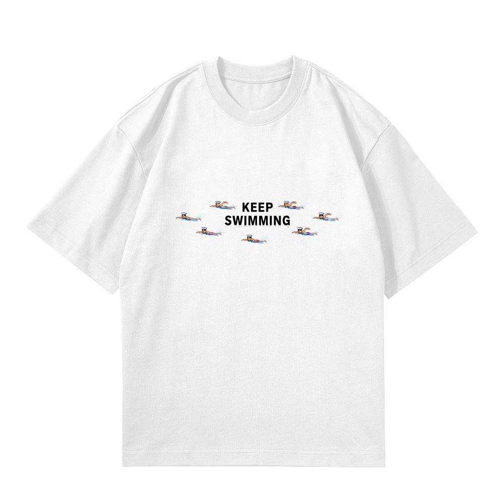 Keep Swimming Crew Neck T-shirt