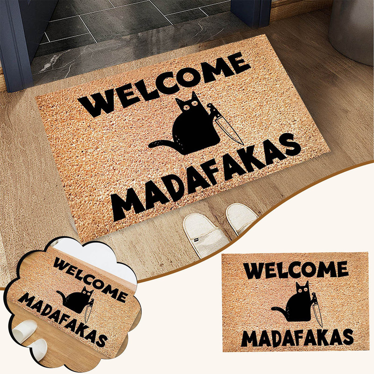 Welcome Madafakas Doormat