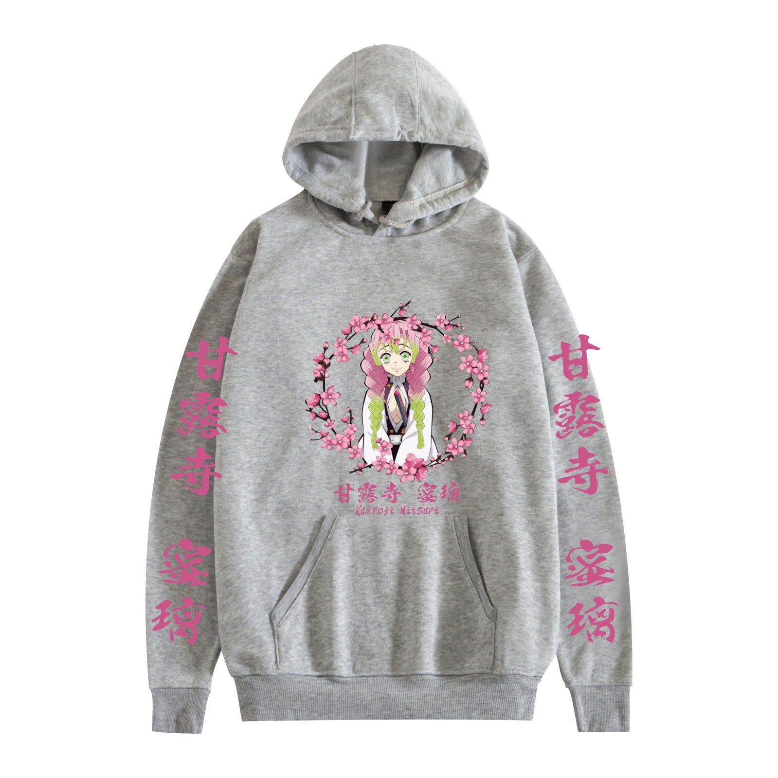 Casual Anime Figure Printed Loose Hoodie