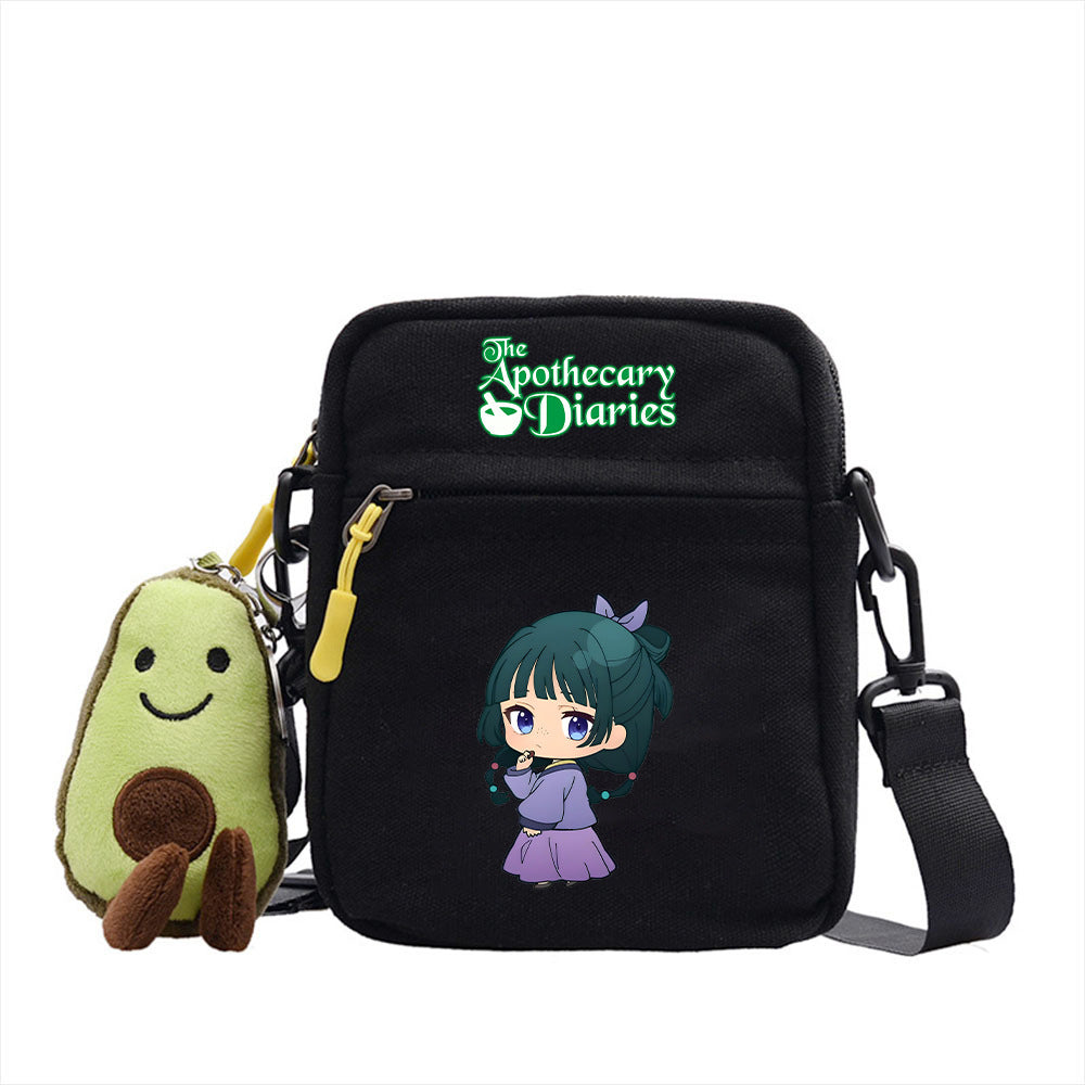 Versatile Anime Square Messenger Bag