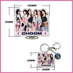BM CHOOM Keychain Ornament Set