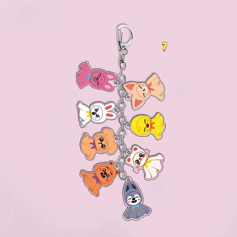 Kpop Doll Pendant Keychain