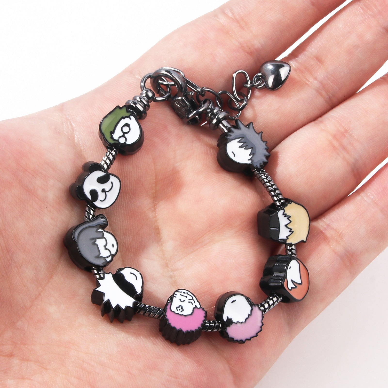 Cute Anime Cartoon Character Pendant Bracelet