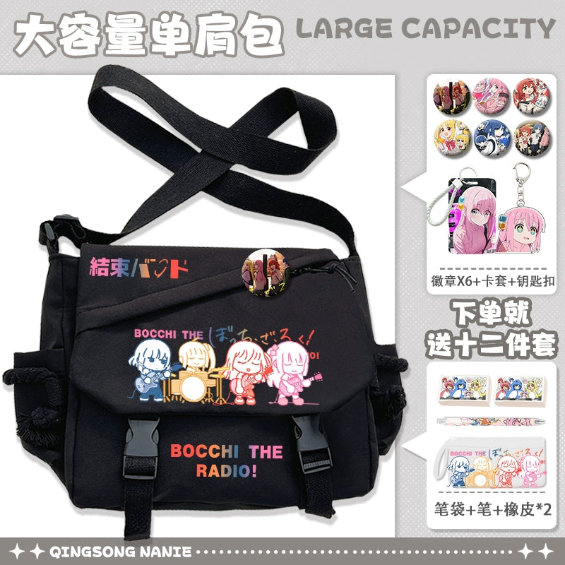Women's Anime Messenger Shoulder Bag